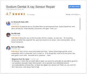 Best X-ray Sensor Repair Company